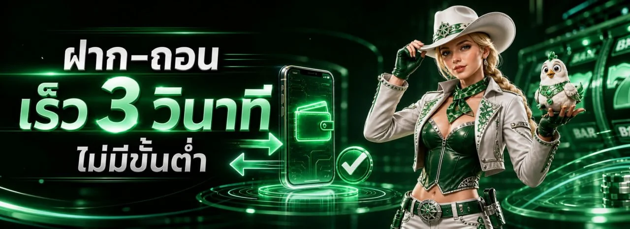 FAFA123 ฝากถอนออโต้ ทรูวอเลท PromptPay รวดเร็ว 30 วินาที ไม่มีขั้นต่ำ
